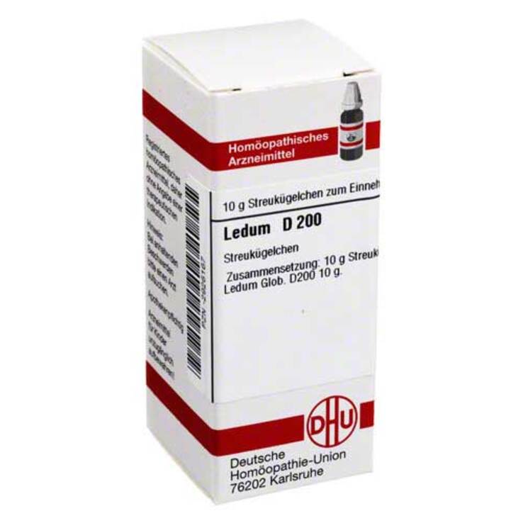 DHU Ledum D 200 Globuli, 10 g
