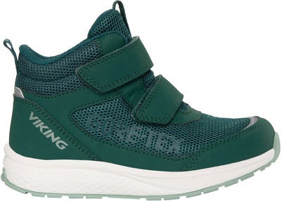 Viking Bouncy Mid 2V GTX Sneakers, Dark Green