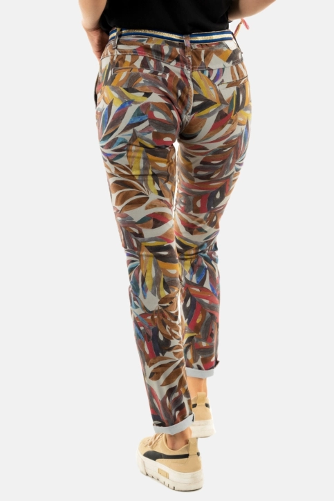 pantalons please p0ku 1125 madreperla