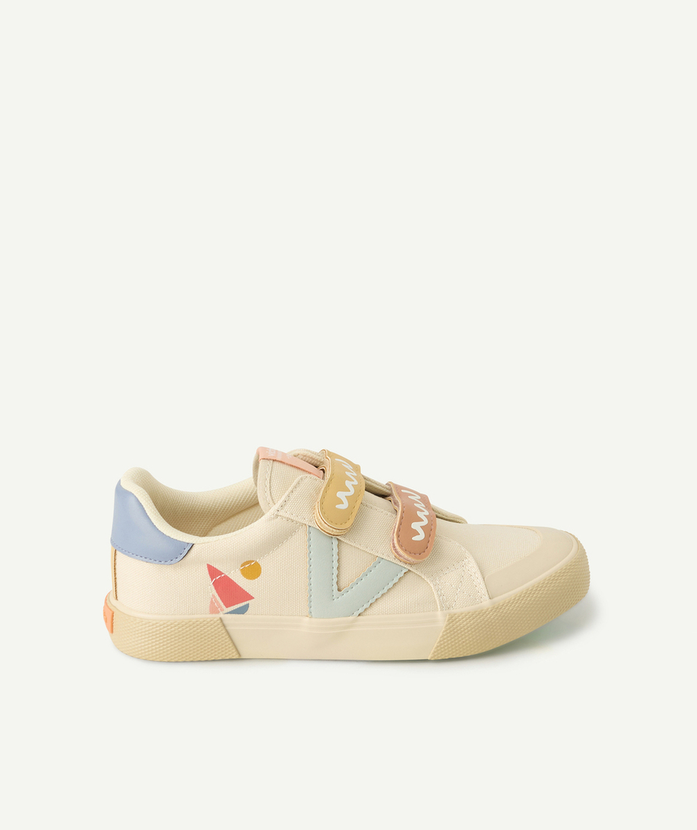VICTORIABASKETS TRIBU À SCRATCHS MULTICOLORES AVEC MOTIFS GÉOMÉTRIQUES