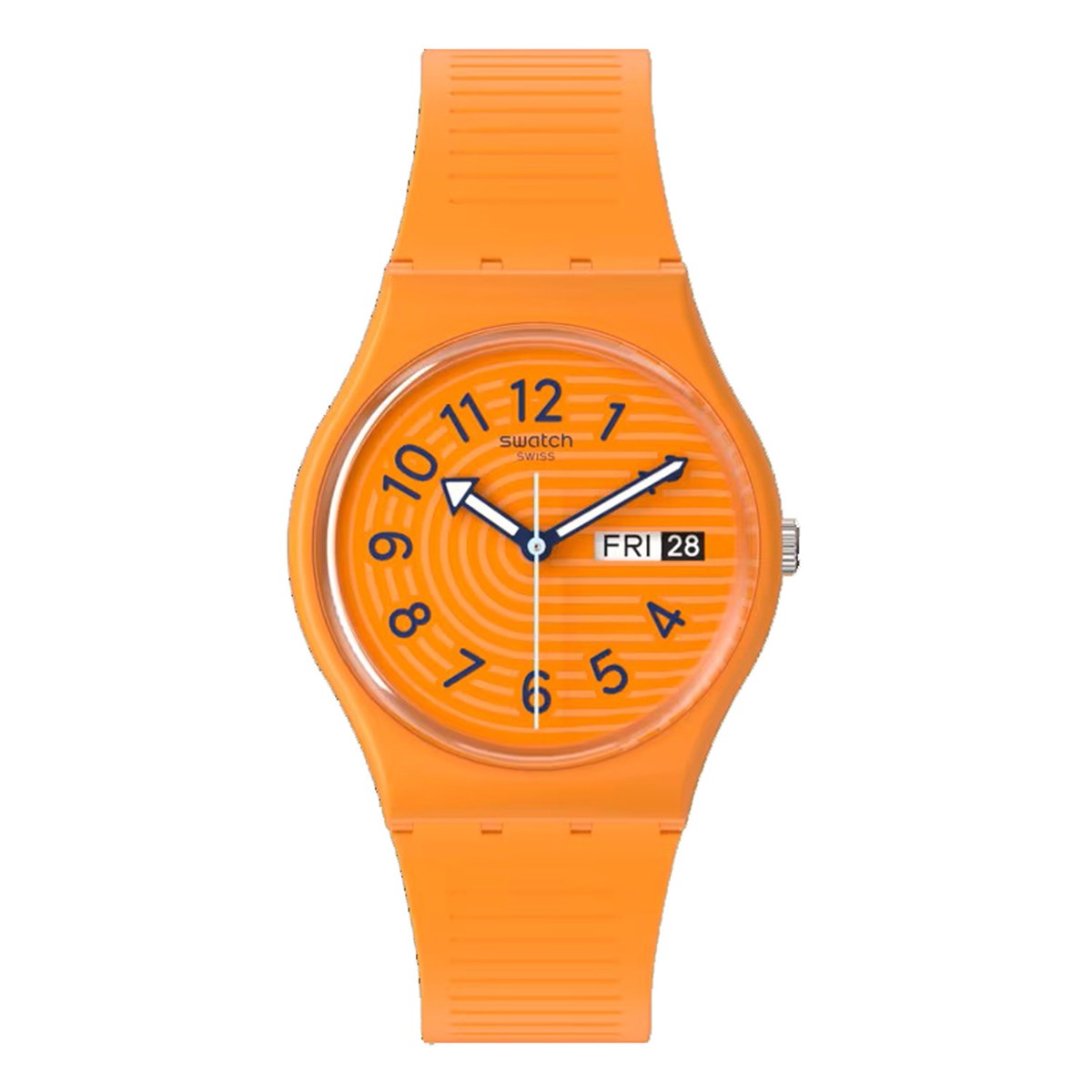 Montre femme Swatch Trendy Lines In Sienna