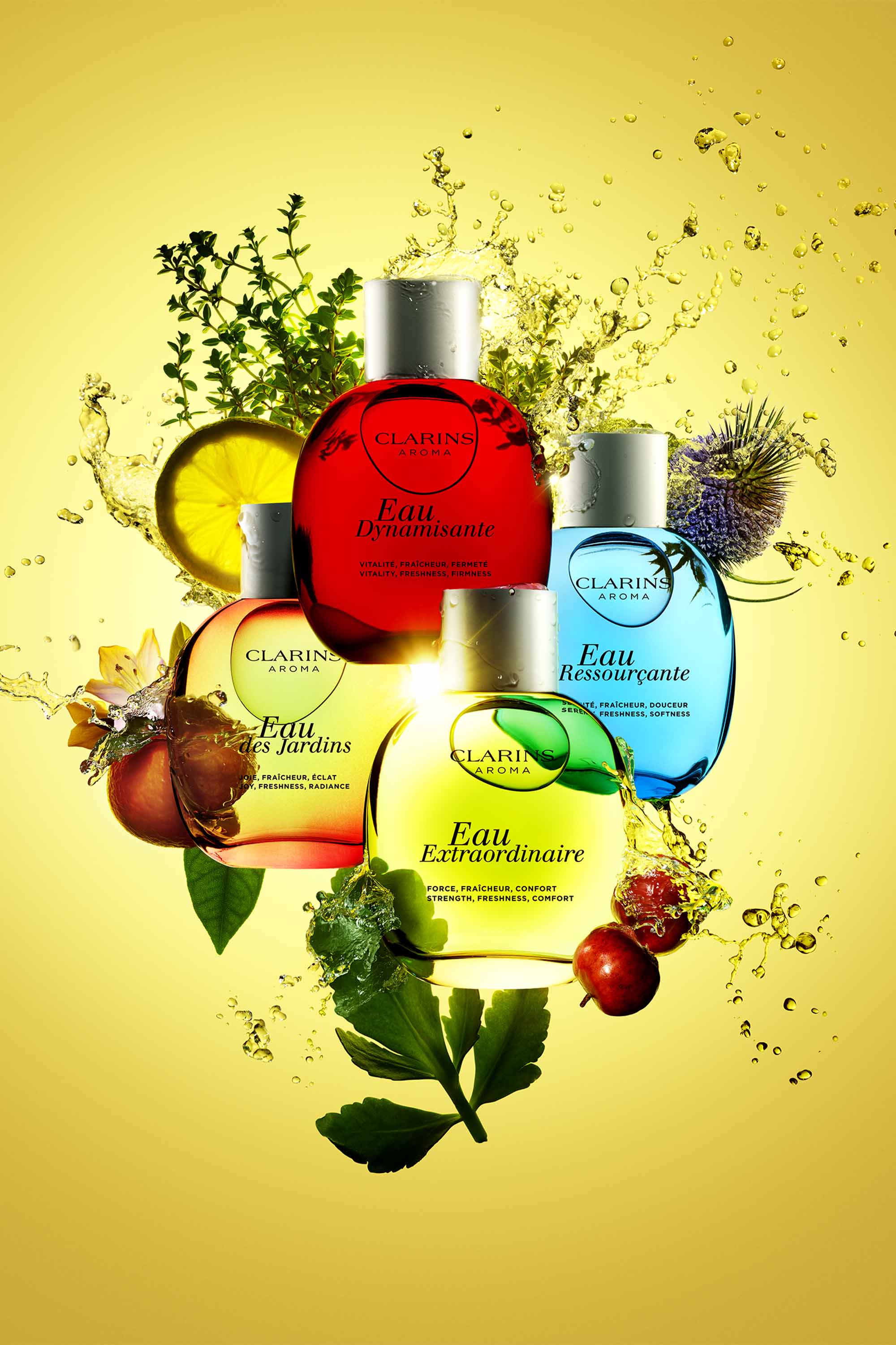 Clarins Eau de soins parfumée Eau des Jardins-100 ml