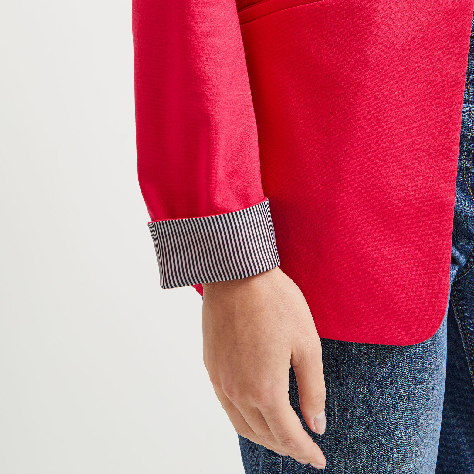 Veste tailleur en maille femme