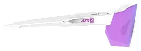 Coffret lunettes AZR Race RX Blanc/Violet   Écran incolore