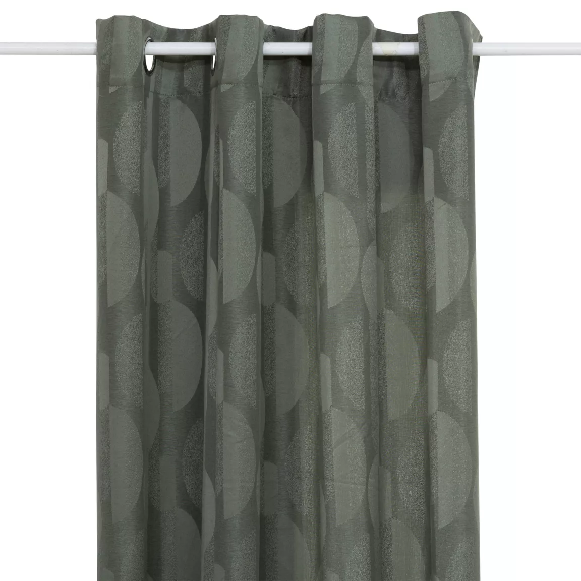 Rideau tissé (140 x 260 cm) Wimbi Vert kaki