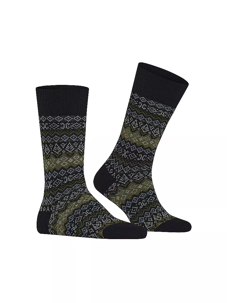 FALKE Herren Socken ASPEN black schwarz