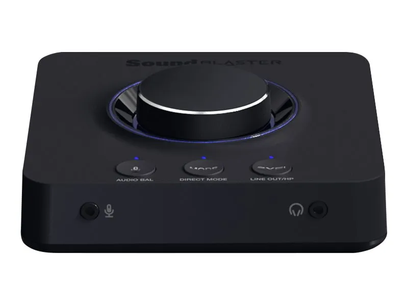 Creative Sound Blaster X3 - USB DAC - 32 bit - 192 kHz - 7.1 - USB-C - Creative Super X-Fi