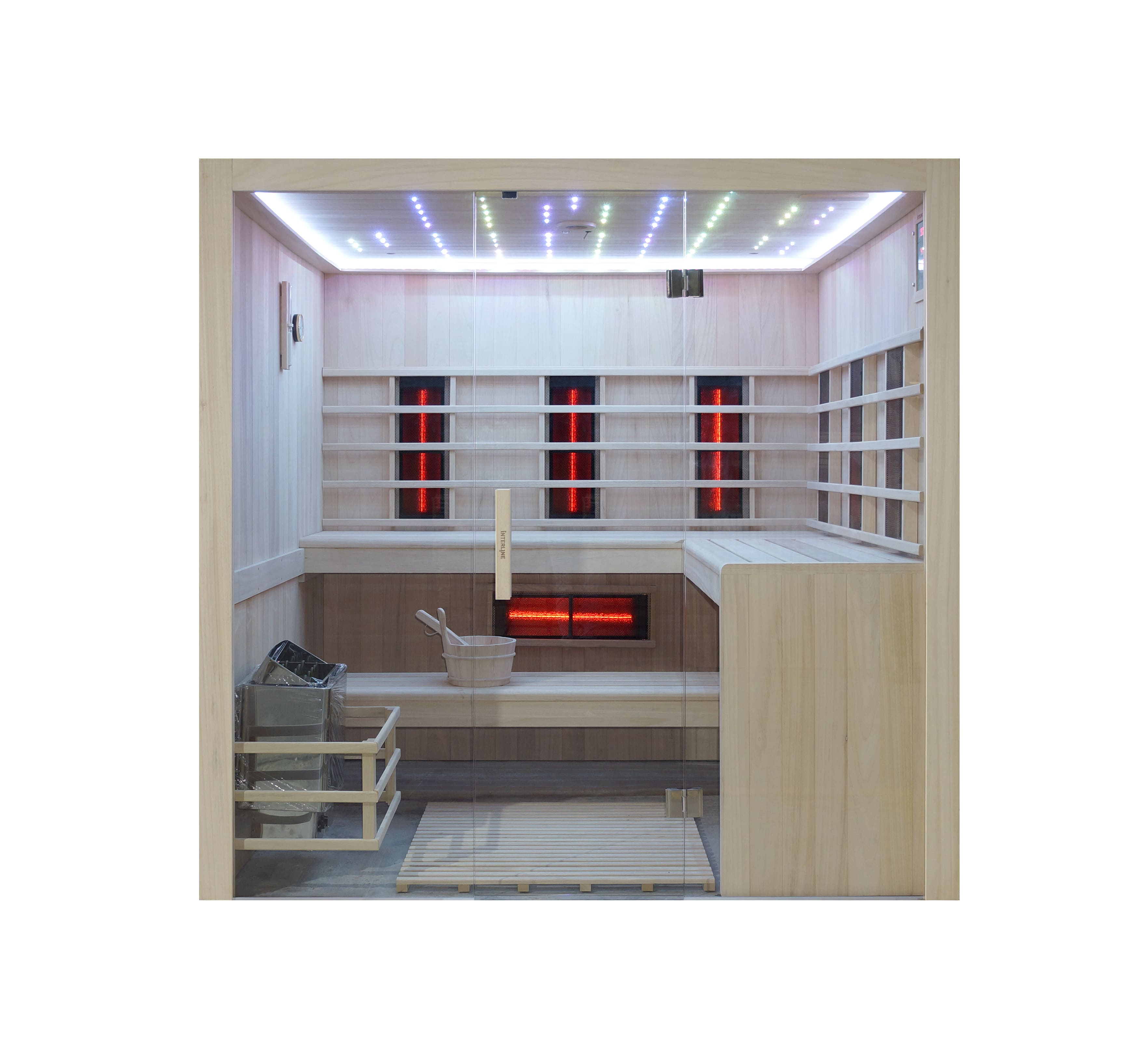 Interline Royal Deluxe Sauna Infrarot Kombi