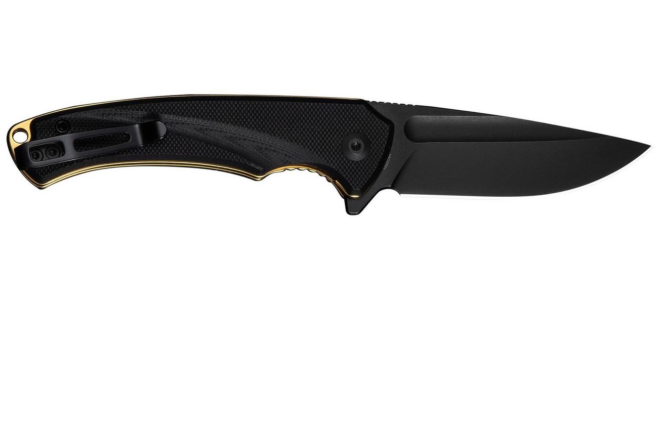 Civivi Voidflare C24040-1 Blackwashed 14C28N, Black G10, zakmes