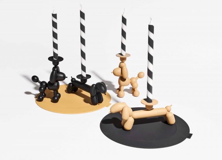 Fatboy Can-Dog kandelaar teckel wit