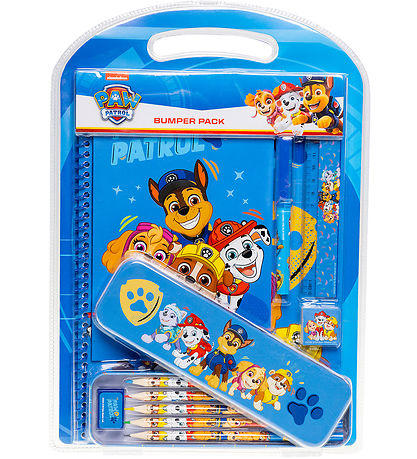 Paw Patrol Bleistiftset m. Buntstifte & Notizbuch