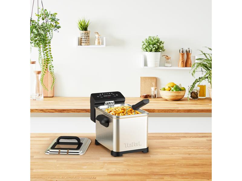 Tefal Fritteuse Family Pro Digital 1.3 kg Digitale Fritteuse mit grossem Fassungsvermögen