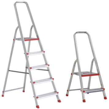 Altrex huishoudtrap Steddy 5-treeds + 2-treeds