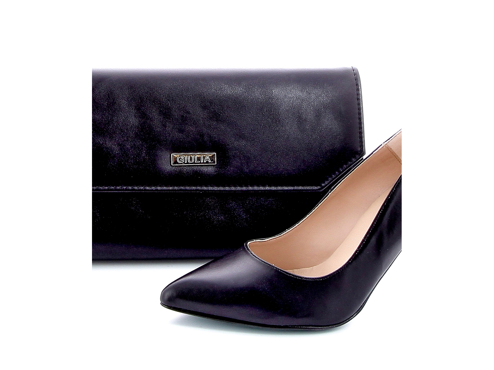 Giulia-HANDBAG G. Synthétique Noir