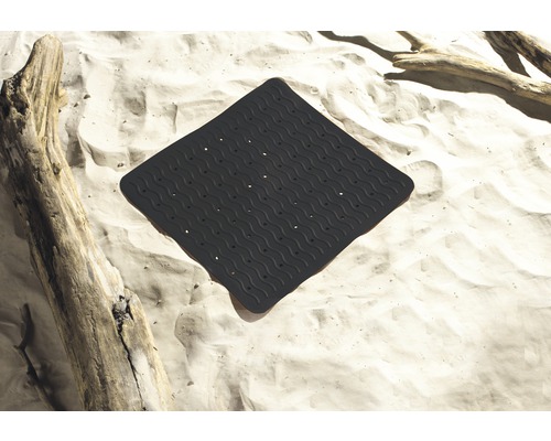 RIDDER Playa douchemat 54 x 54 cm zwart