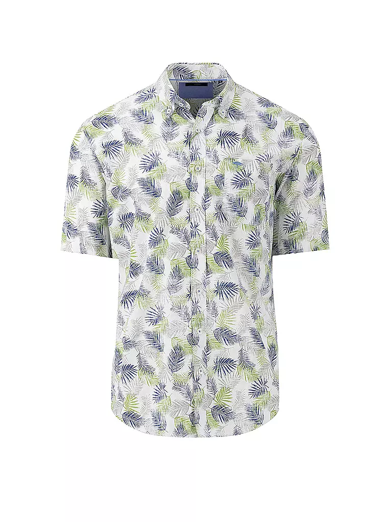 FYNCH HATTON Hemd Casual Fit grau