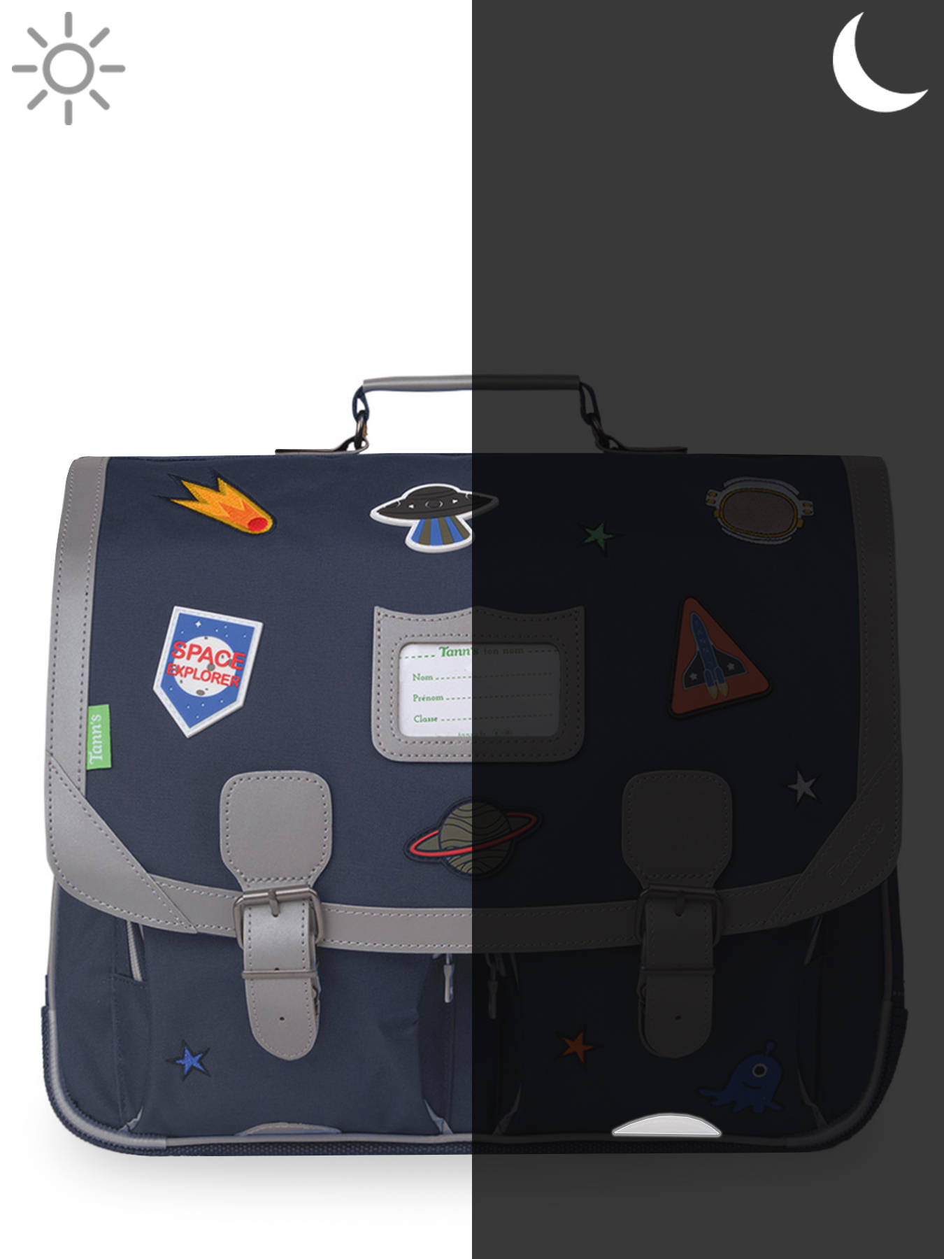 Cartable 2 compartiments TANN'S