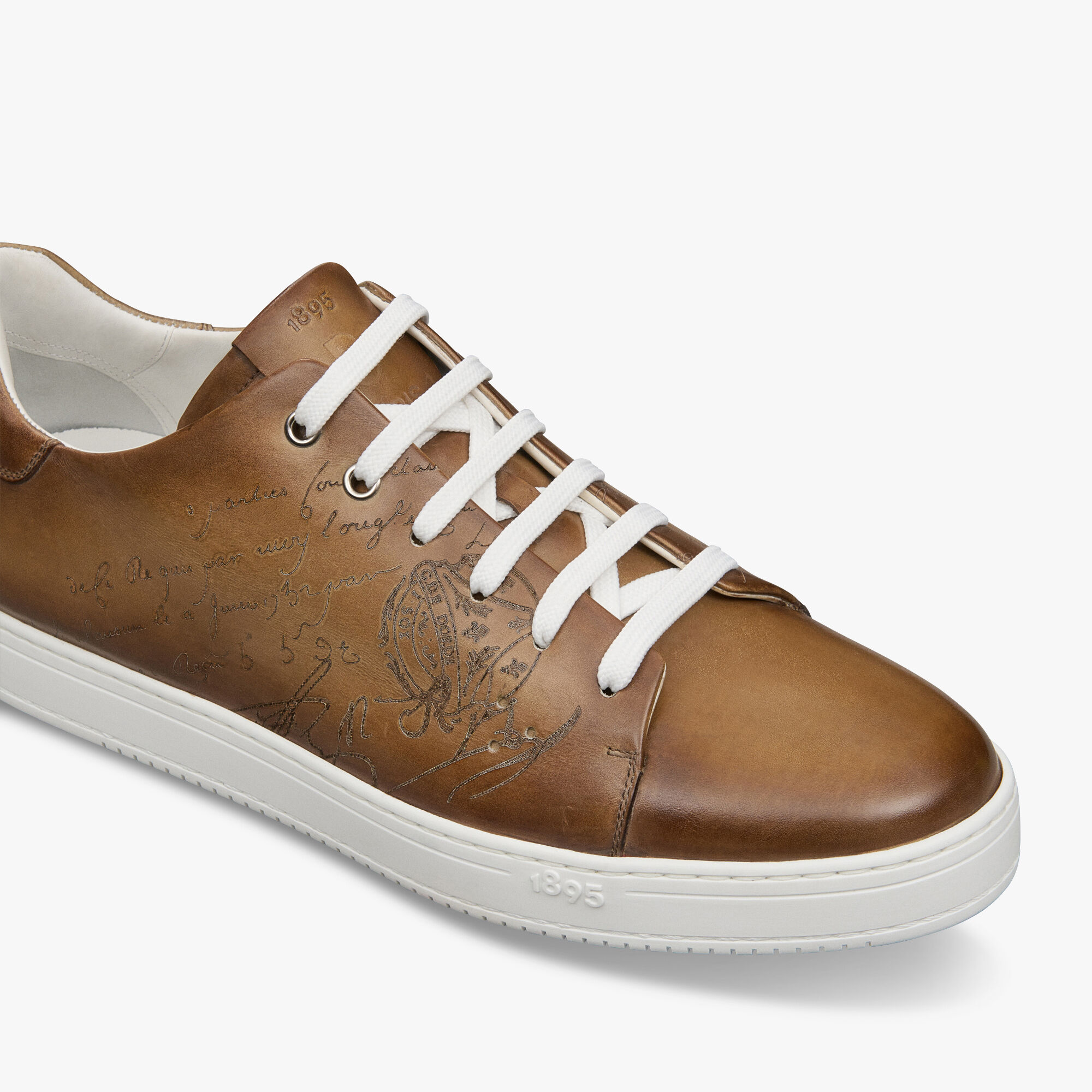 Sneaker Playtime En Cuir Scritto