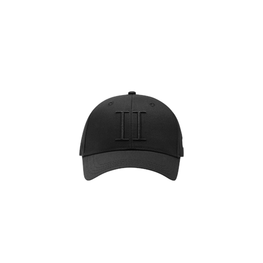 Les Deux Encore Organic Baseball Cap, Black