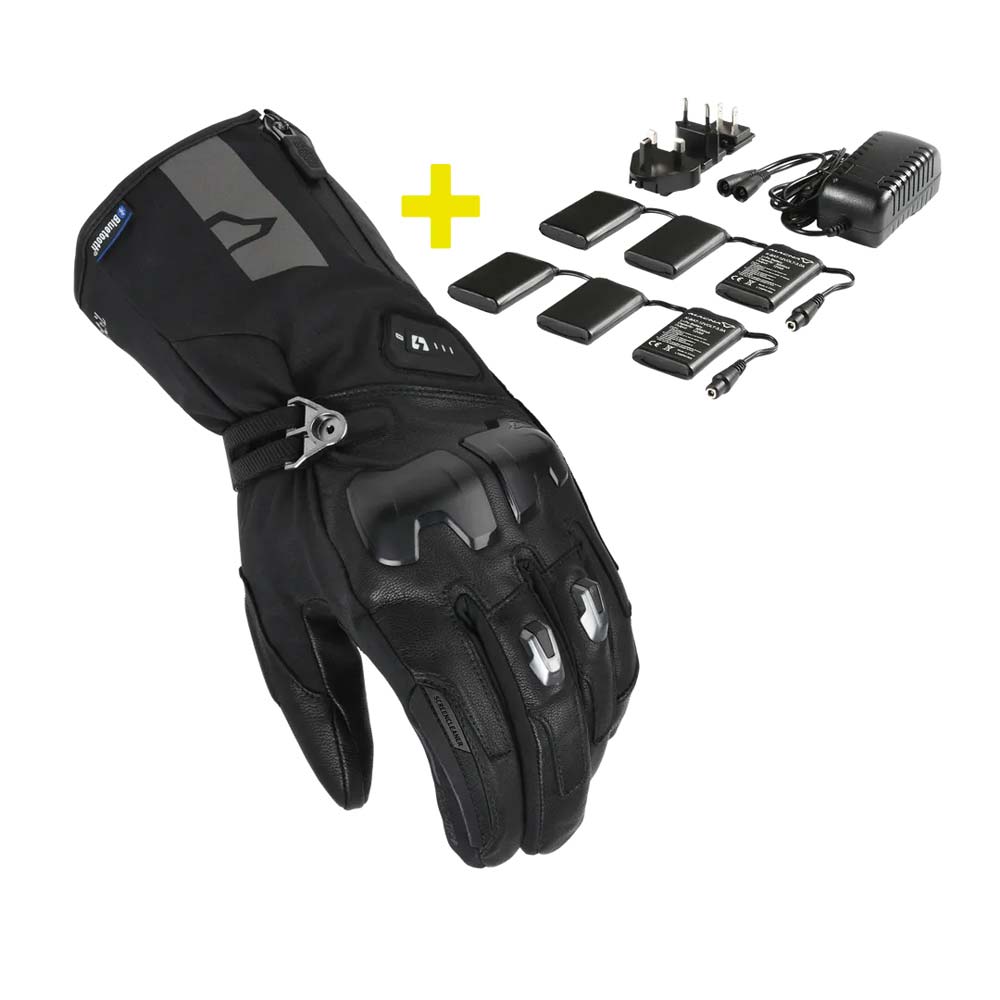 Macna - Gants chauffants Progress 2.0 RTX DL Kit Noir