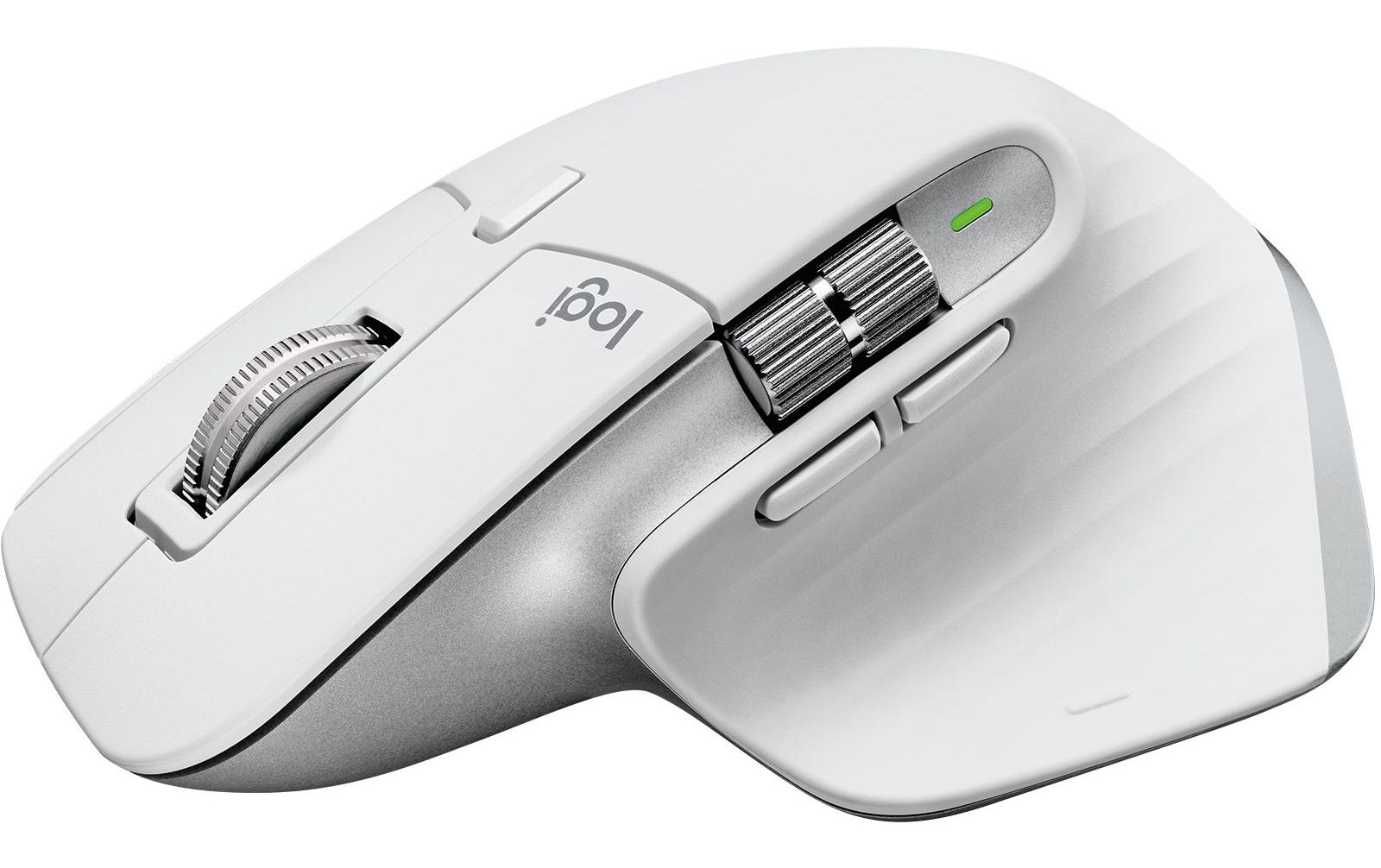 Maus MX Master 3S for Mac pale greyFür Mac optimierte Präzisionsmaus mit «Logitech Flow»-Technologie