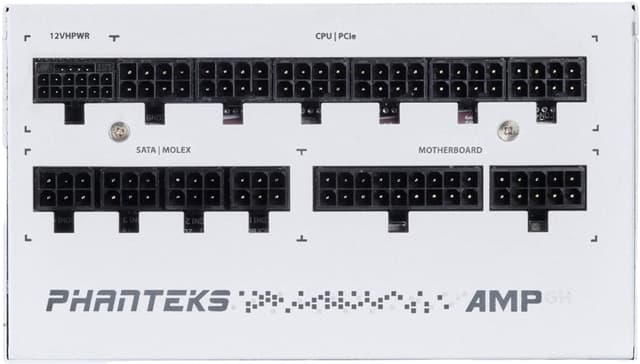 Phanteks AMP GH 850W strømforsyningsenhed (hvid)