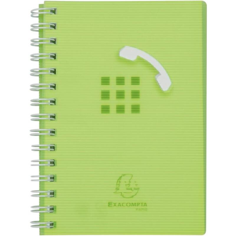Carnet d'adresses Linicolor 9 x 13 cm - Coloris aléatoire