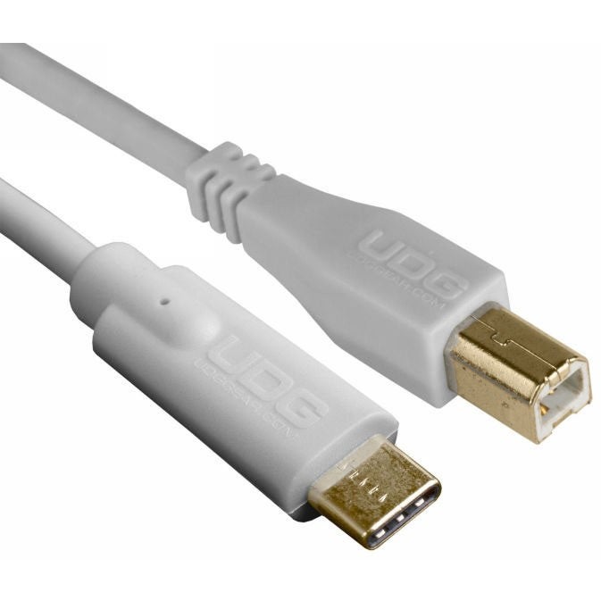 UDG U96001WH USB 2.0 USB-C - USB-B 1.5 meter wit