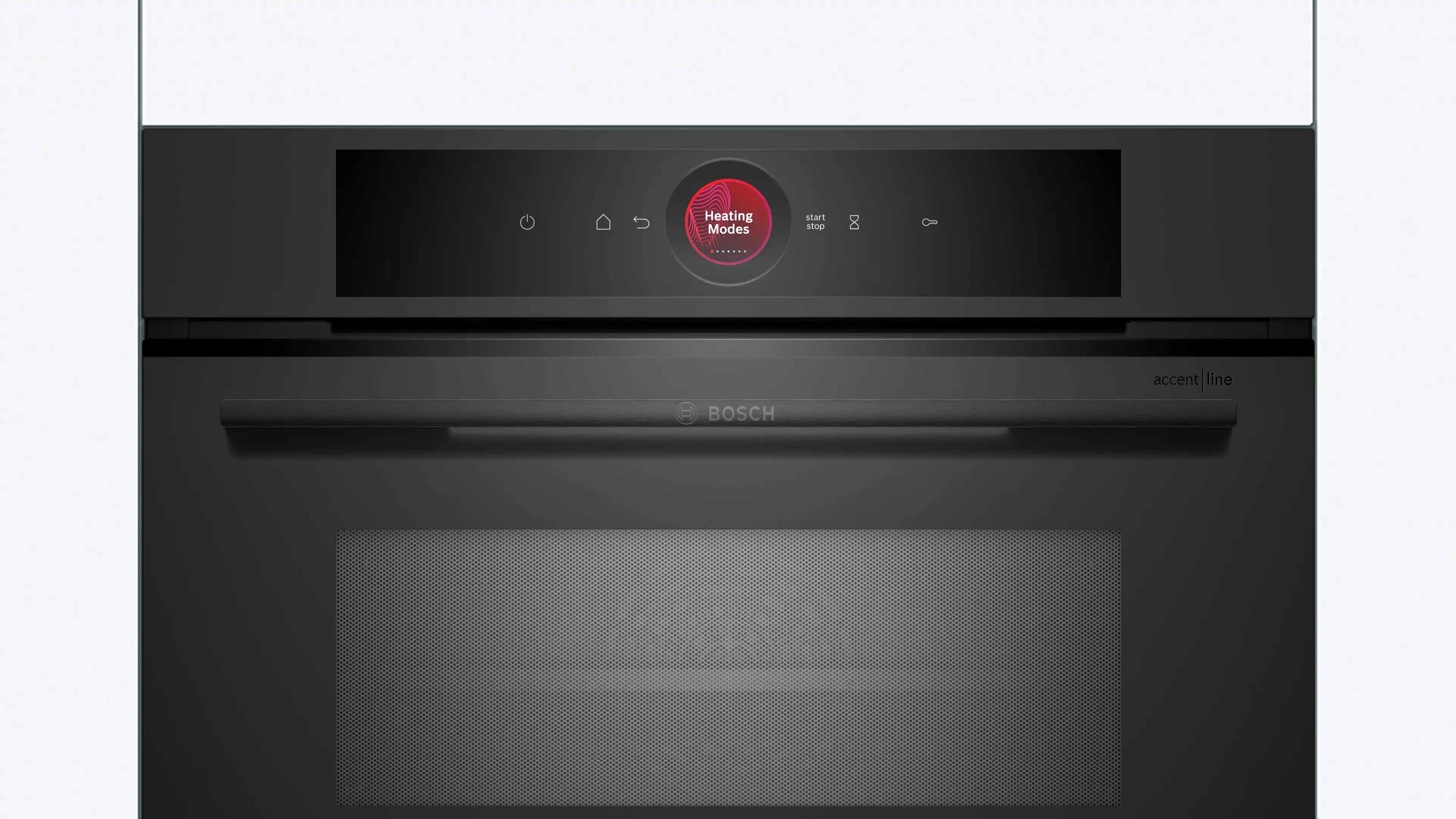 Serie 8 Compacte bakoven met magnetron 60 x 45 cm Mat zwart