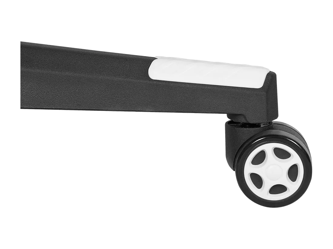 Chaise de bureau GAMER Cuir PU Blanc