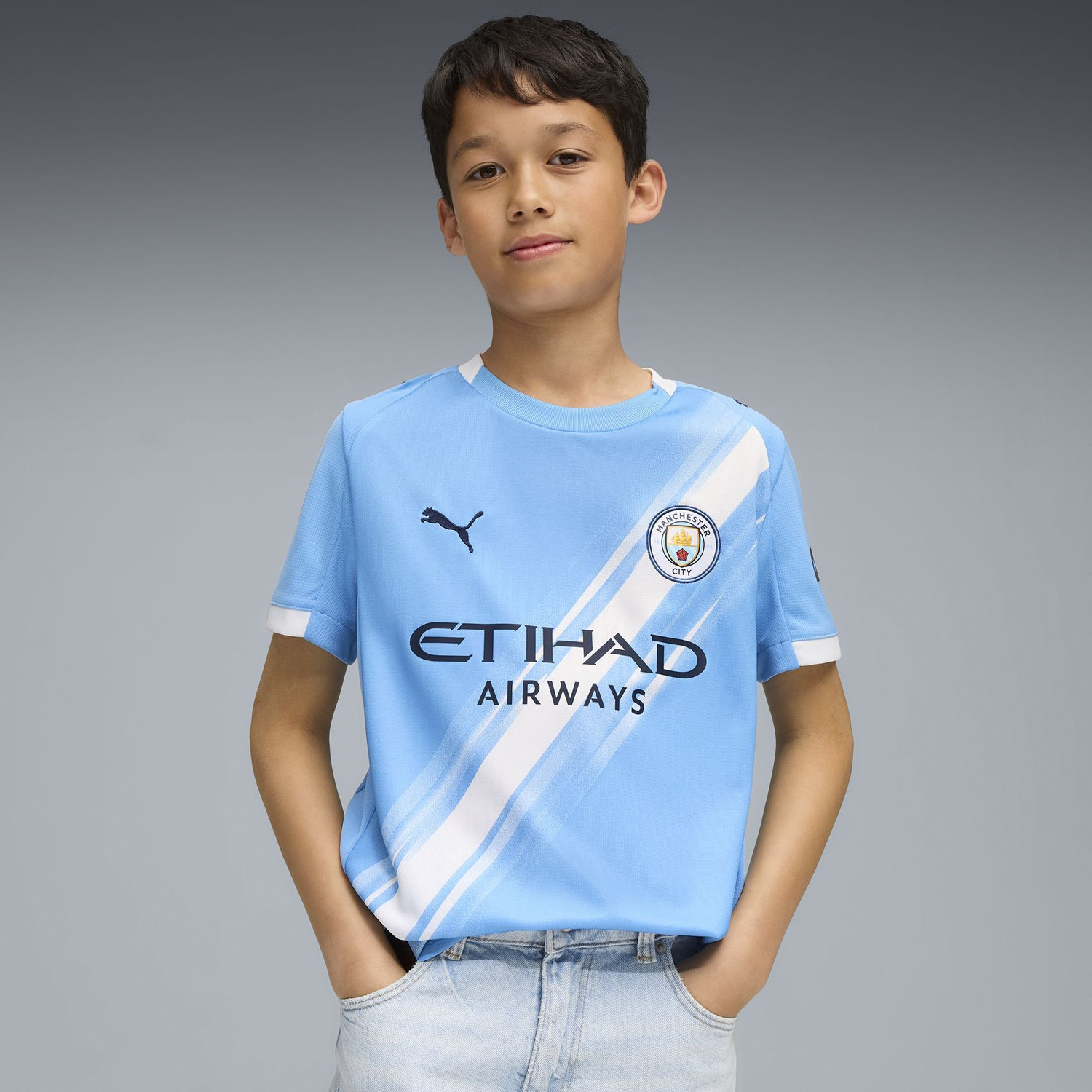 Puma Manchester City Thuis Shirt Kids 2025/2026