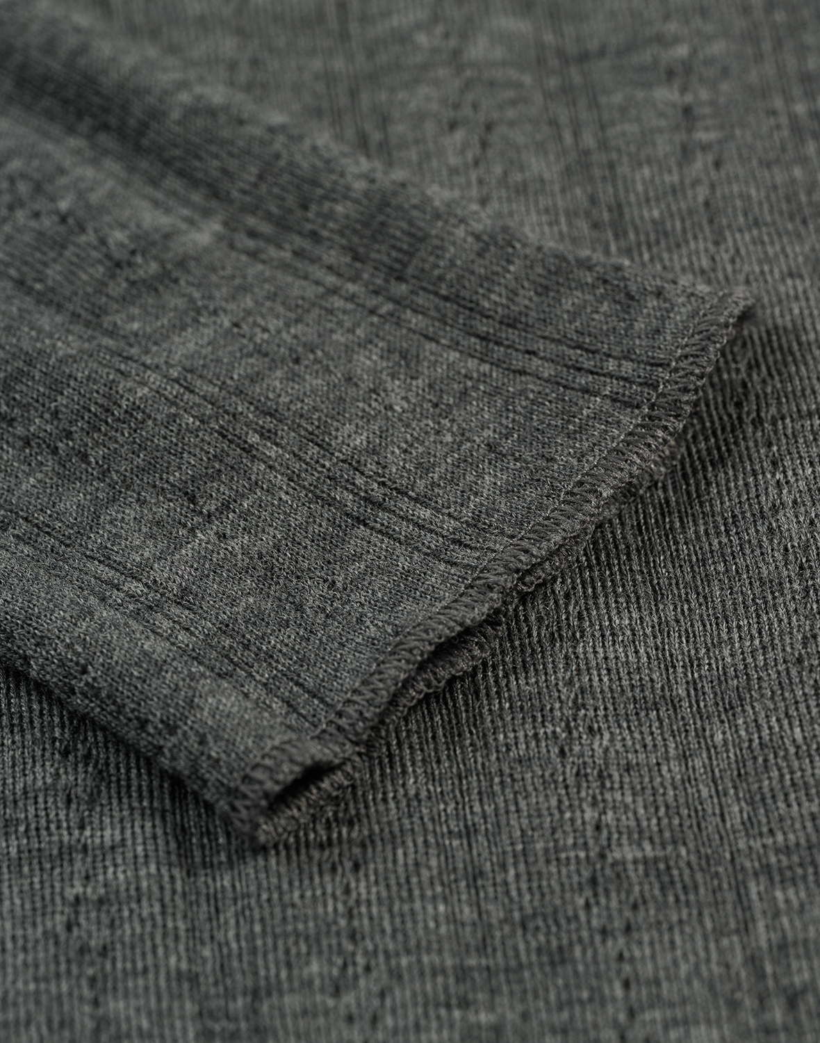 Pointelle shirt van merinowol voor dames