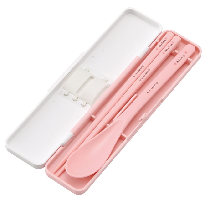 Skater - Sanrio Hello Kitty Bestekset met Etui
