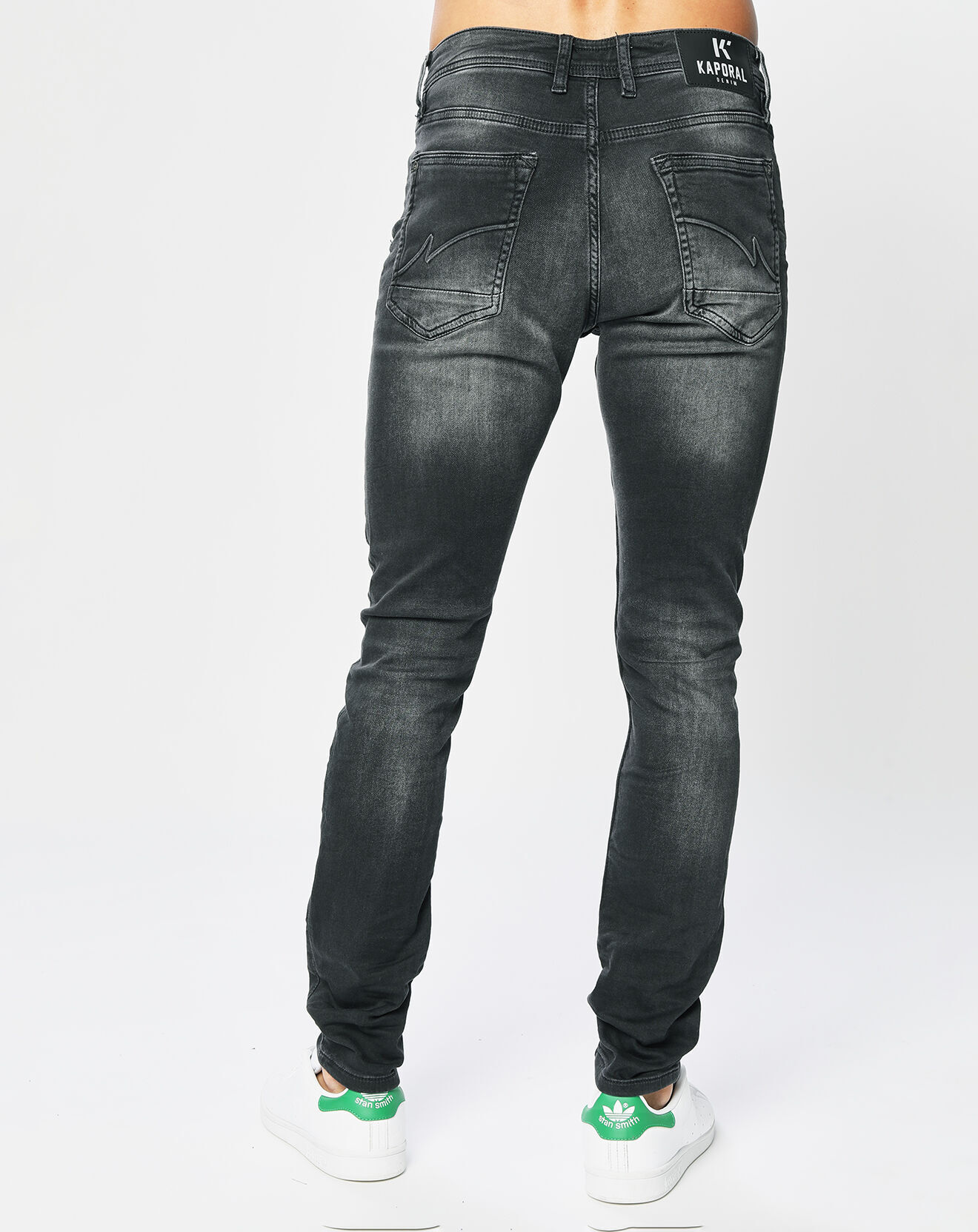 Kaporal 5 Jean Slim Daxko noir délavé