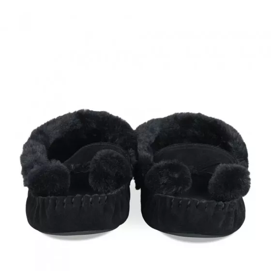 Chaussons NOIR MEGIS CASUAL