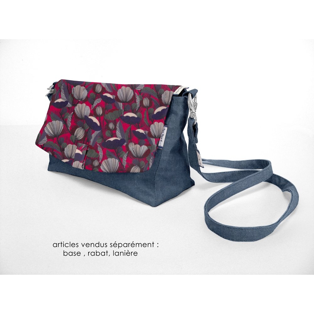 Rabat Sac Compagnon Pavot Fuchsia