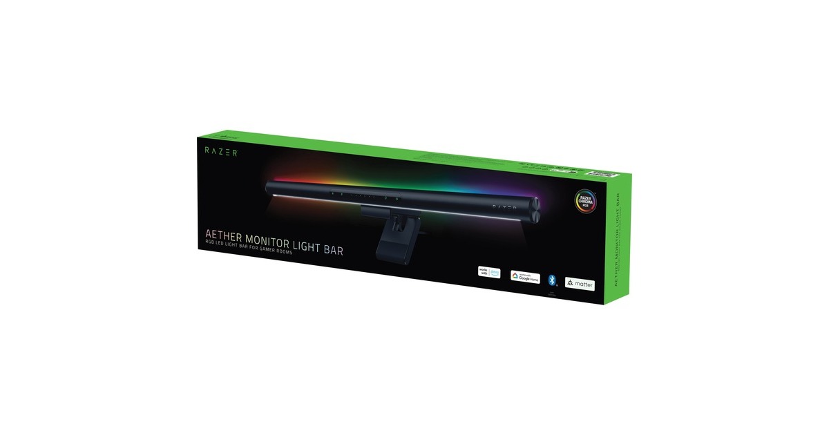 RazerAether Monitor Light Bar verlichting  (Zwart)