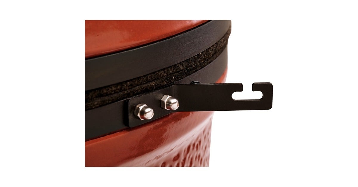 Kamado JoeClassic houtskoolbarbecue  (Rood/zwart, Ø 46 cm)