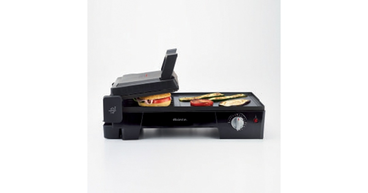 ArieteMulti Grill 3 in 1 1916/10 contactgrill  (Zwart)