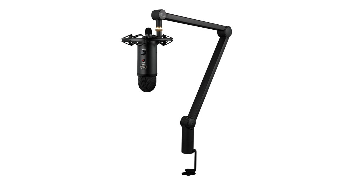 Blue MicrophonesCompass Premium Broadcast Arm houder  (Zwart)