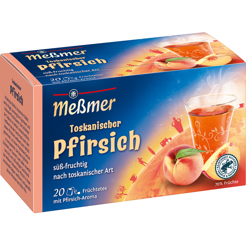 Messmer Tee Toskanischer Pfirsich, 20 Stück