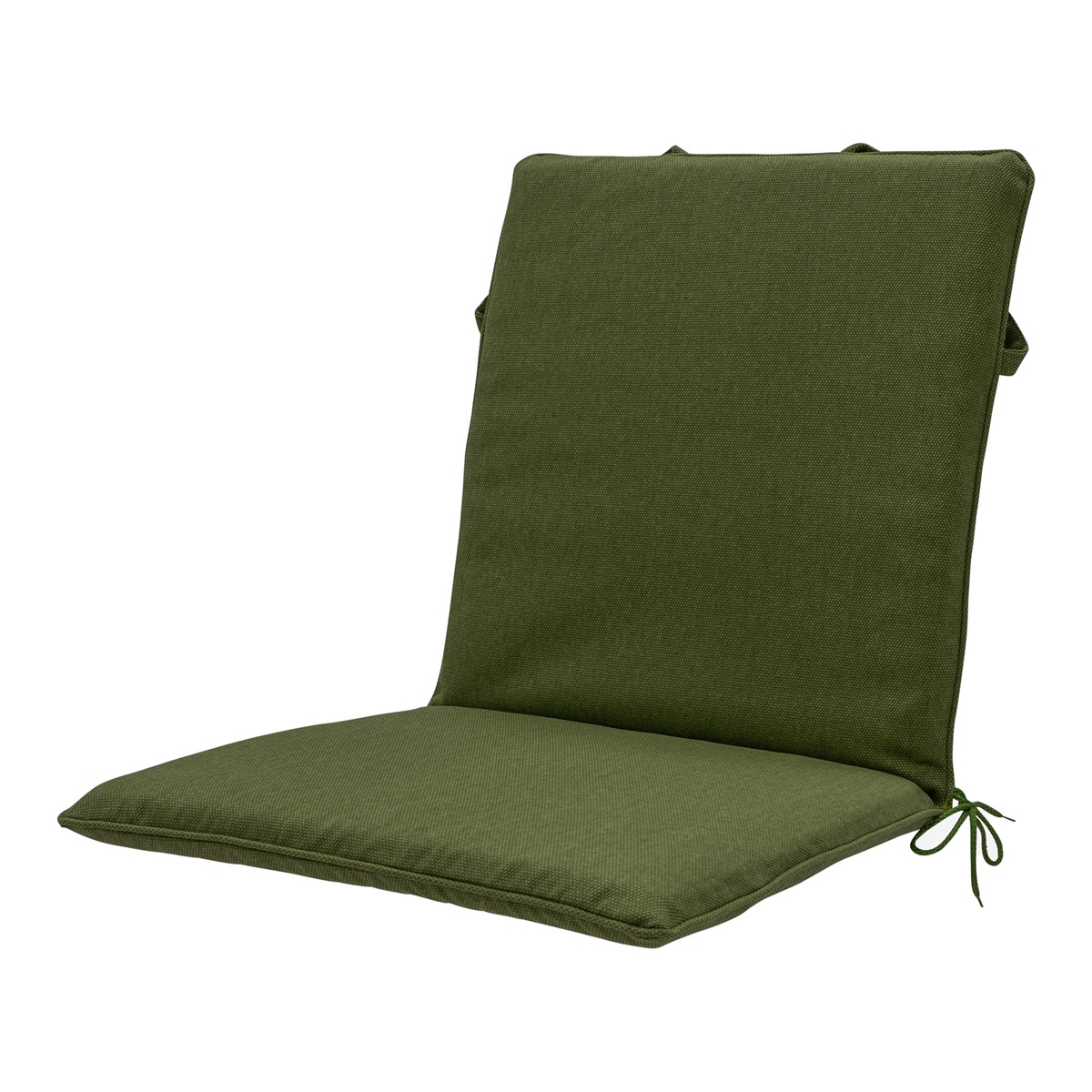 Madison Moss green canvas eco+ Stapelstoelkussen - Set van 4