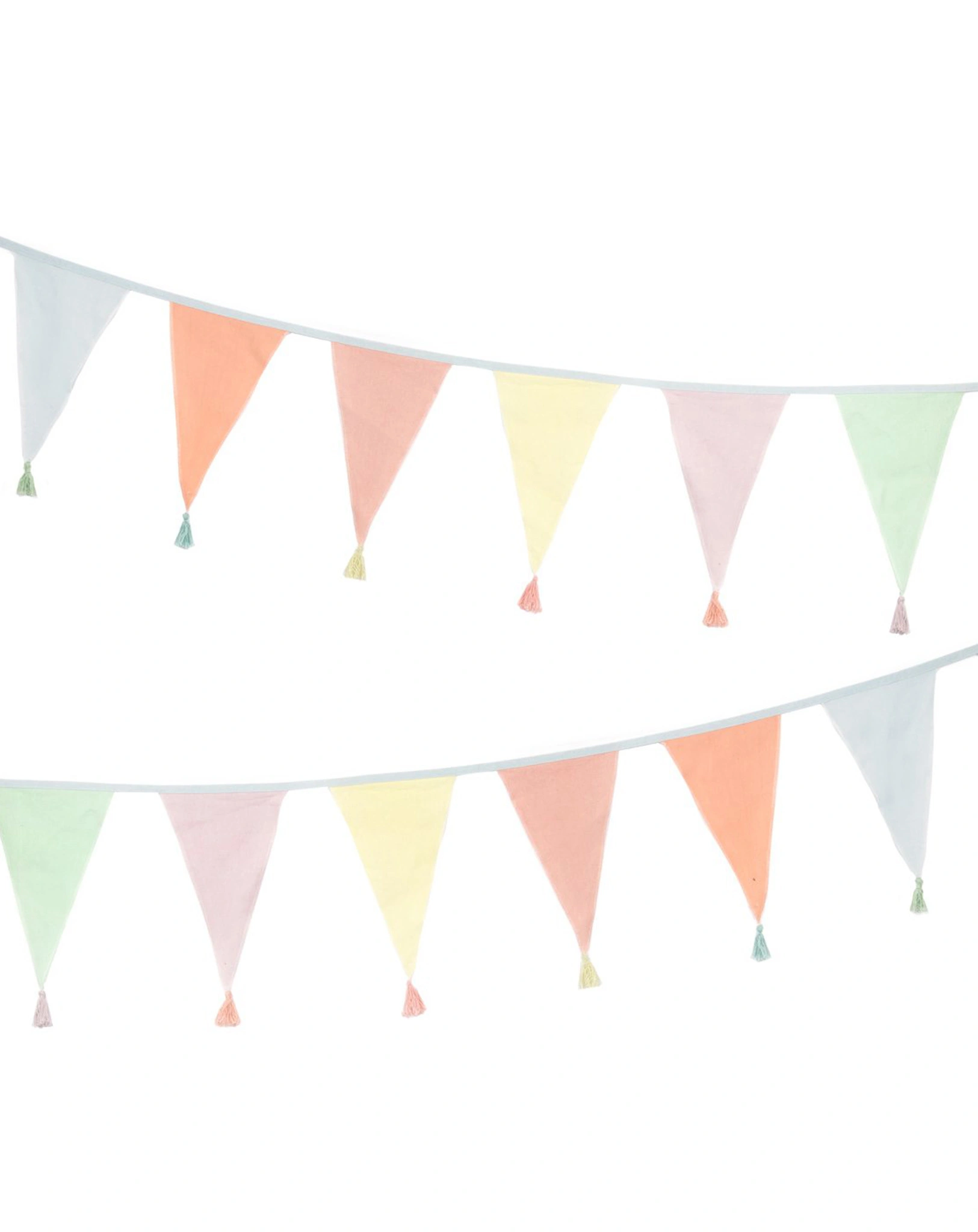 Wimpelkette PASTEL TASSEL (3m)