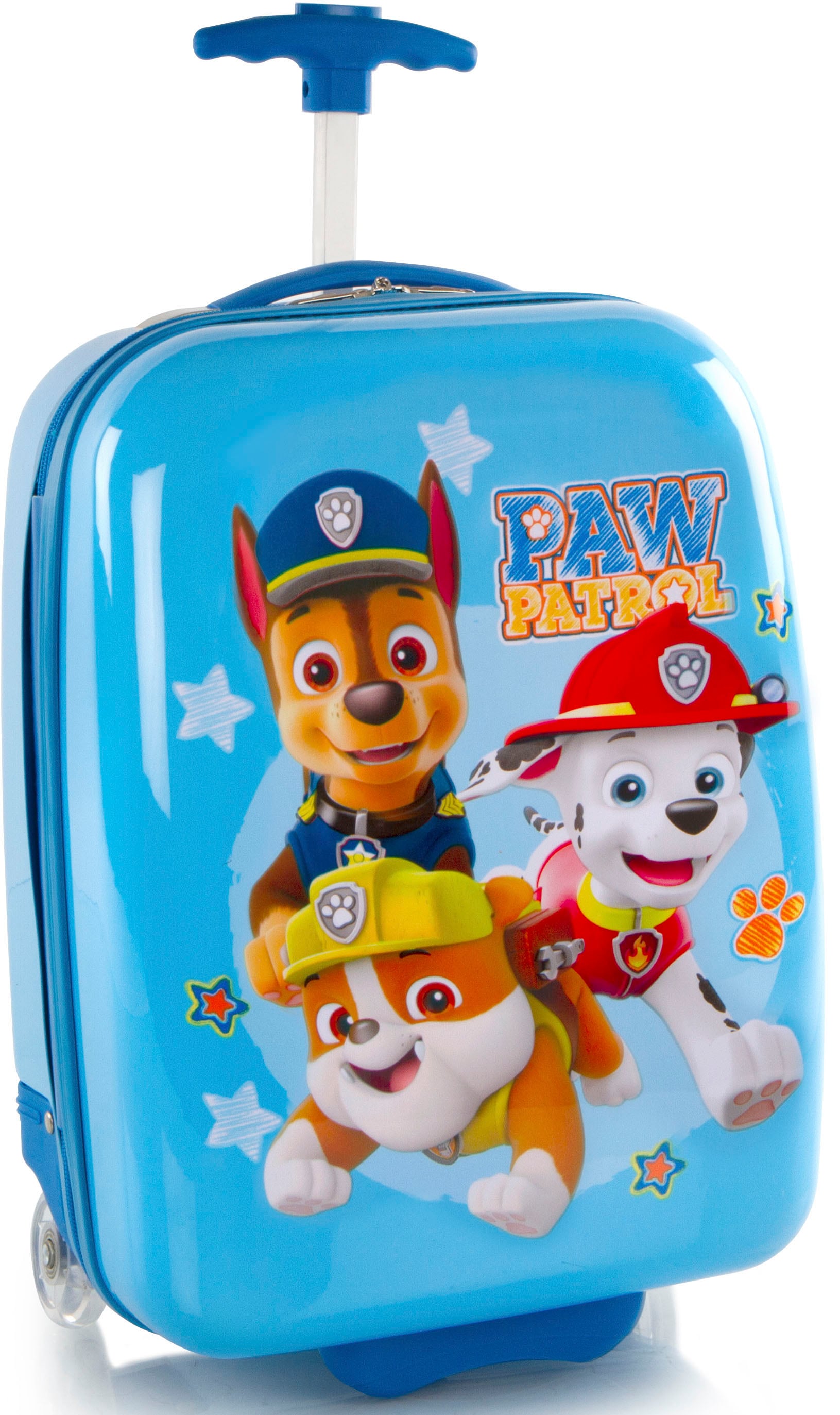 Heys Kinderkoffer »Paw Patrol blau, 46 cm« 26 l 2 Rollen Heys x Joachim Llambi Kindertrolley Kinder Reisegepäck