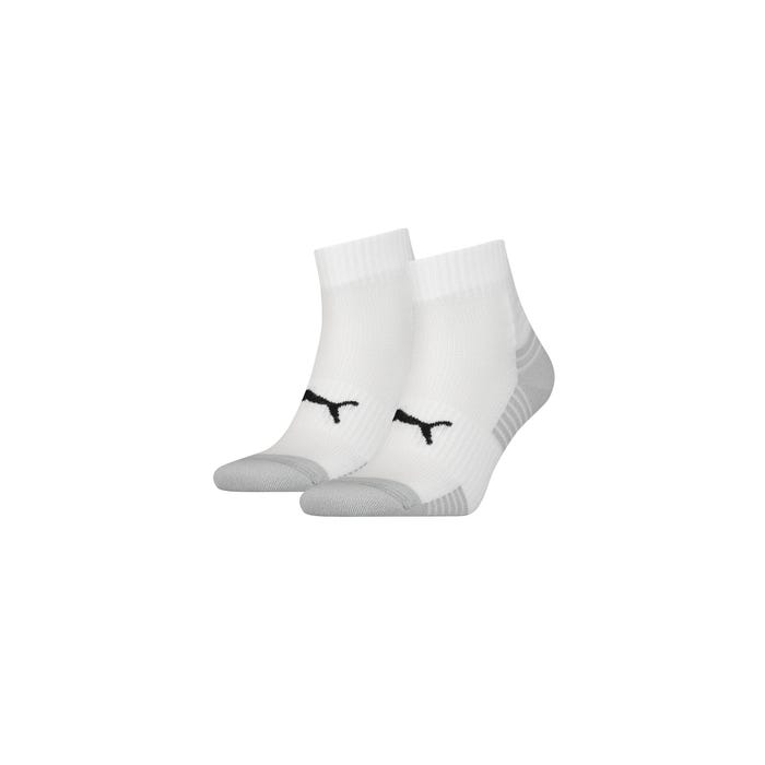 Puma-2-pack sportsokken cushioned quarter - Puma