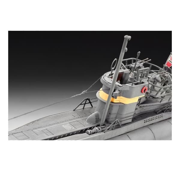 Revell limmodell tysk ubåt type VII / 41 1:144