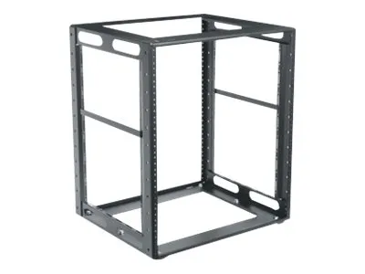 Middle Atlantic CFR CFR-15-23 - Rack åben ramme - 4-pæl - sort - 15U - 19