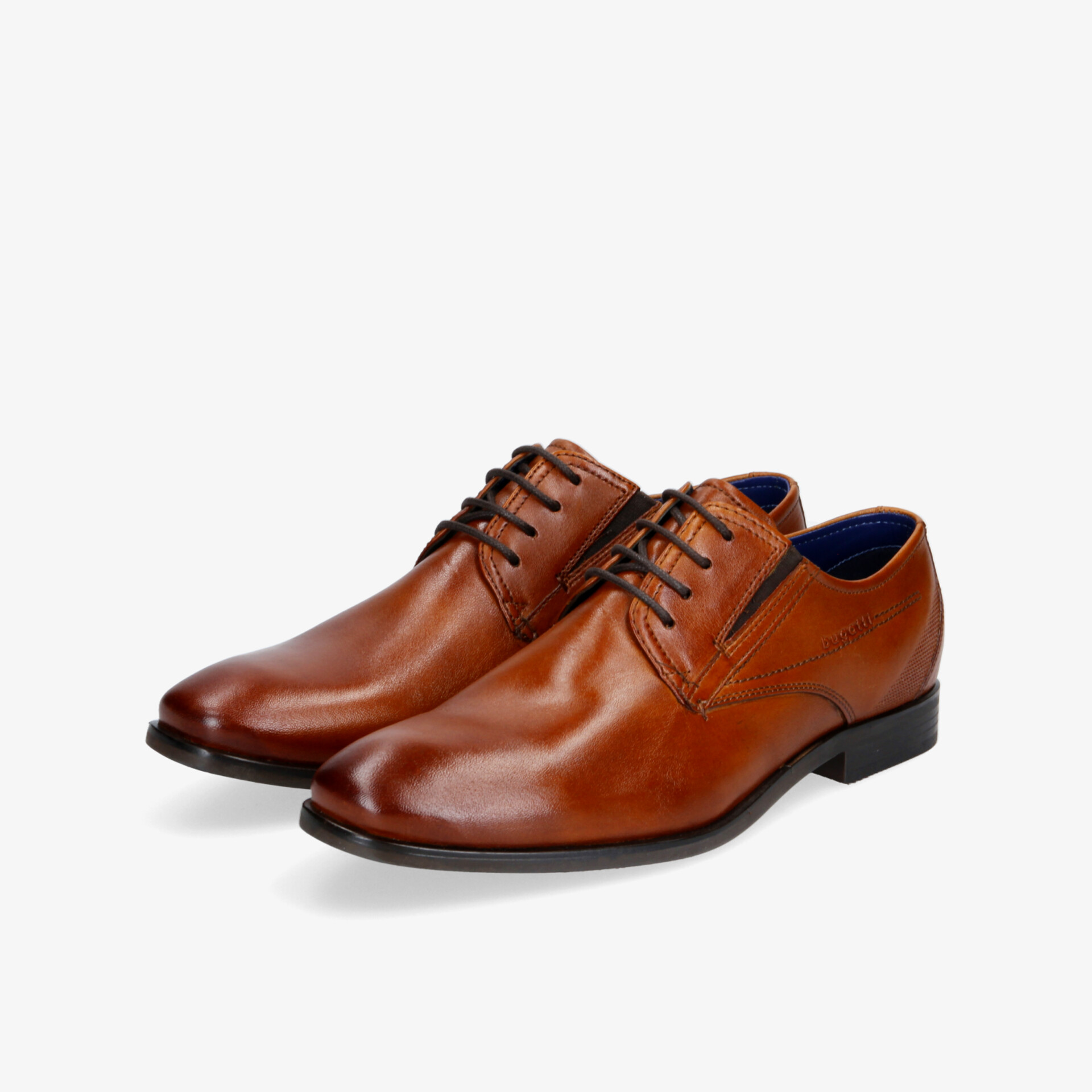 bugatti Herren Schnürer cognac