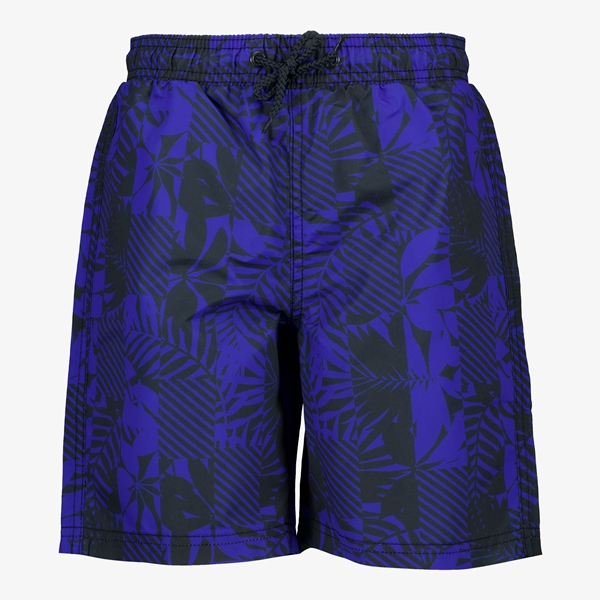 Osaga jongens zwemshort met print blauw