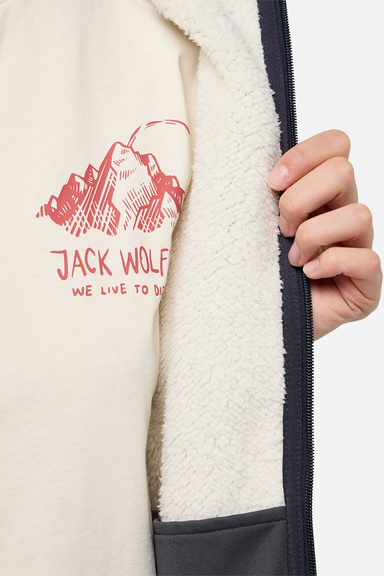 Jack Wolfskin Jack Wolfskin Kaminfeuer Hoody Fleecevest Dames